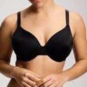 Soma Vanishing Back‎ Full Coverage Underwire Bra Black 40C 032401